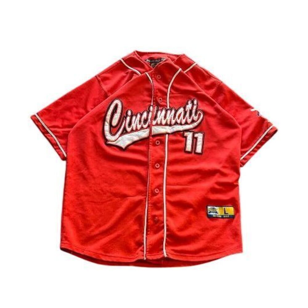 Vintage Cincinnati Baseball Jersey #11‎ Stitched!